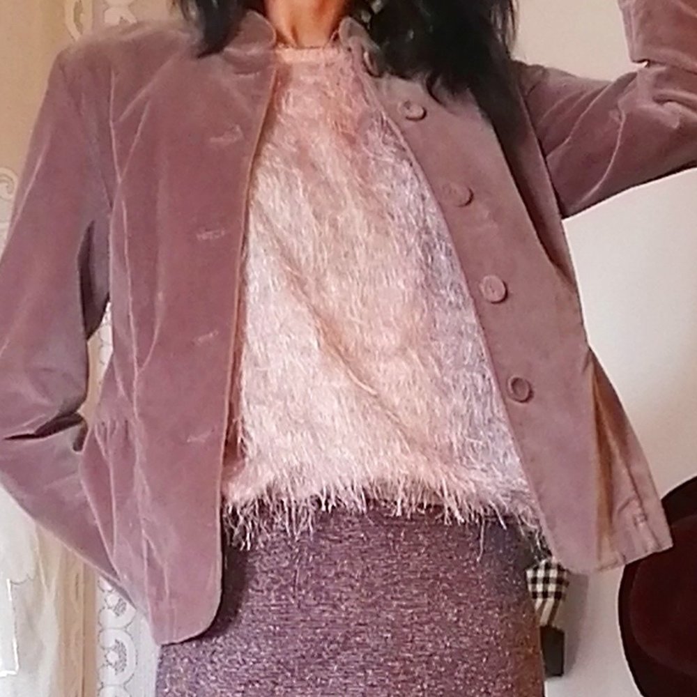 Velvet blazer
